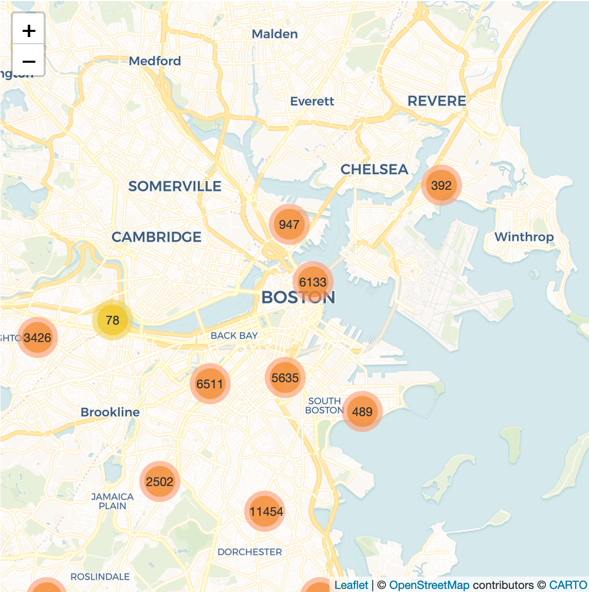 Leaflet Map2